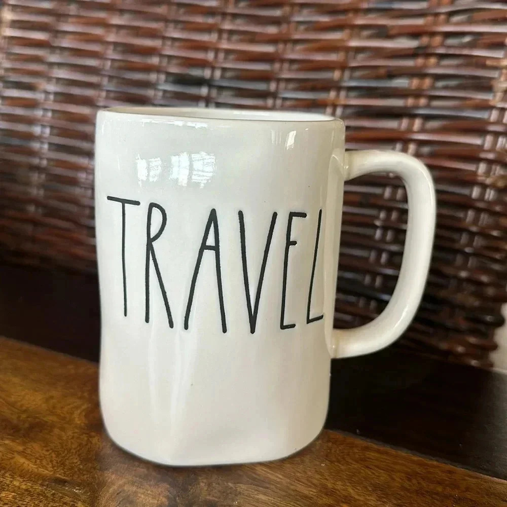 Rae Dunn “Travel” coffee mug